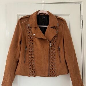Boston Proper suede jacket size M
